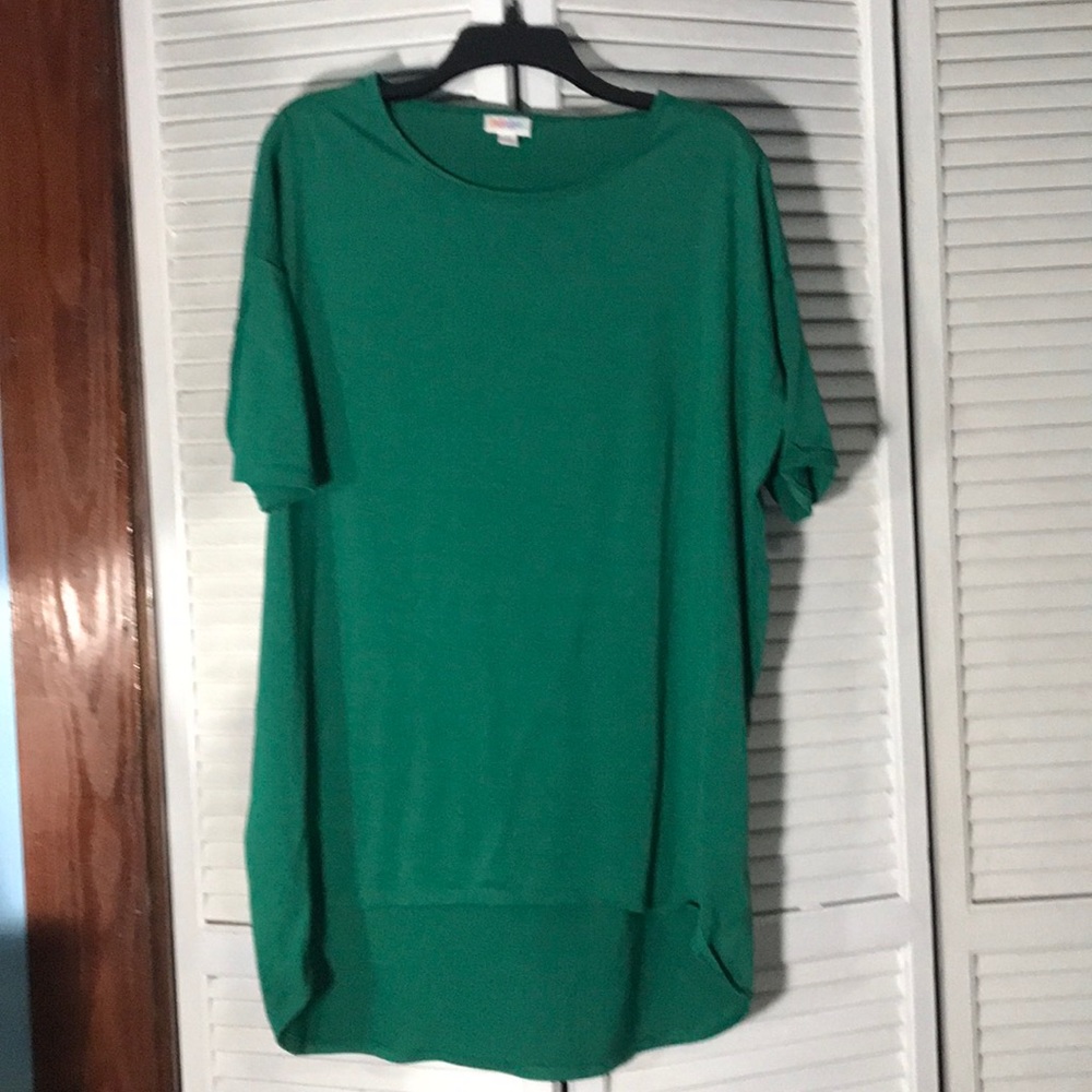 Lularoe Irma Solid Green Small